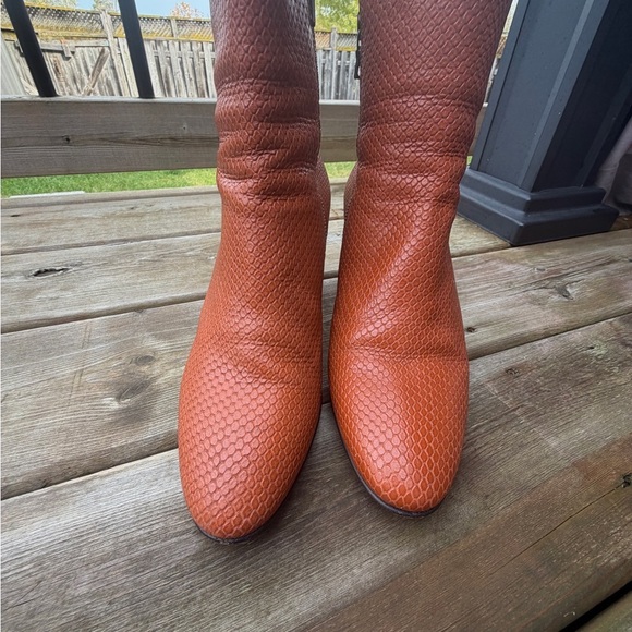 Used Dries Van Noten Snake Embossed Bootie - Picture 7 of 13